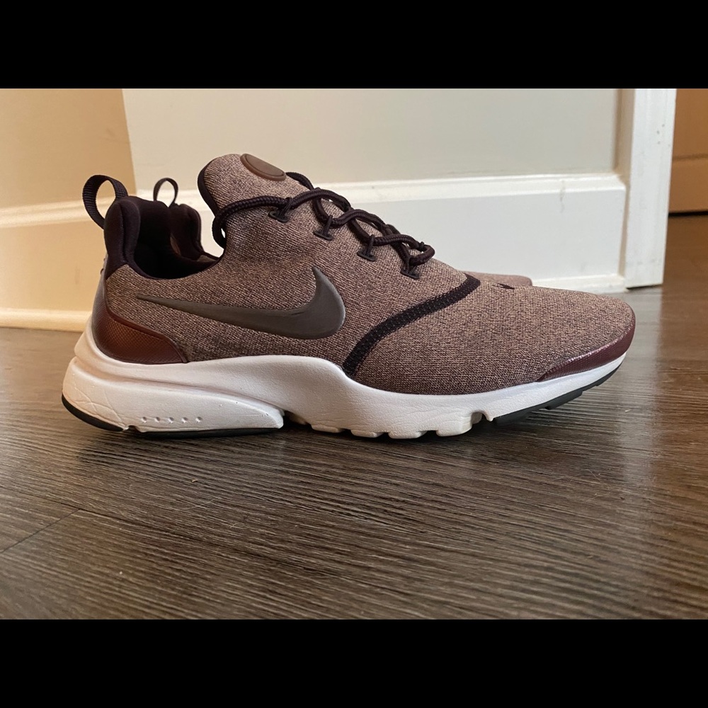 Burgundy Nike Prestos 🛑